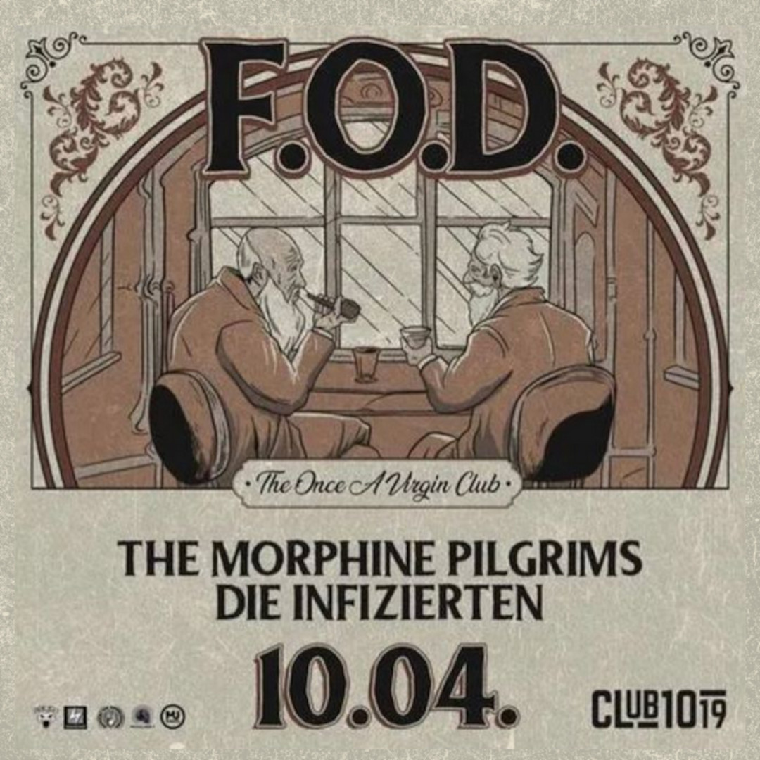 F.O.D. (BEL) am 10. April 2024 @ Club 1019.