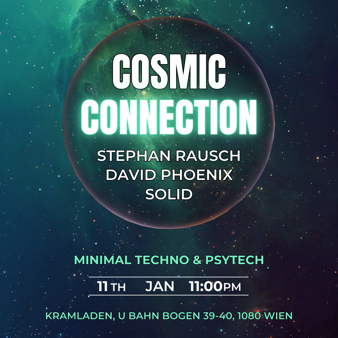 Cosmic Connection vol.7 am 11. January 2024 @ Kramladen.