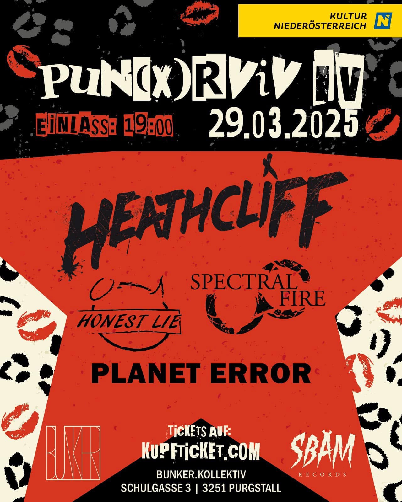 Punx Revival 4 am 29. March 2025 @ bunker kollektiv.