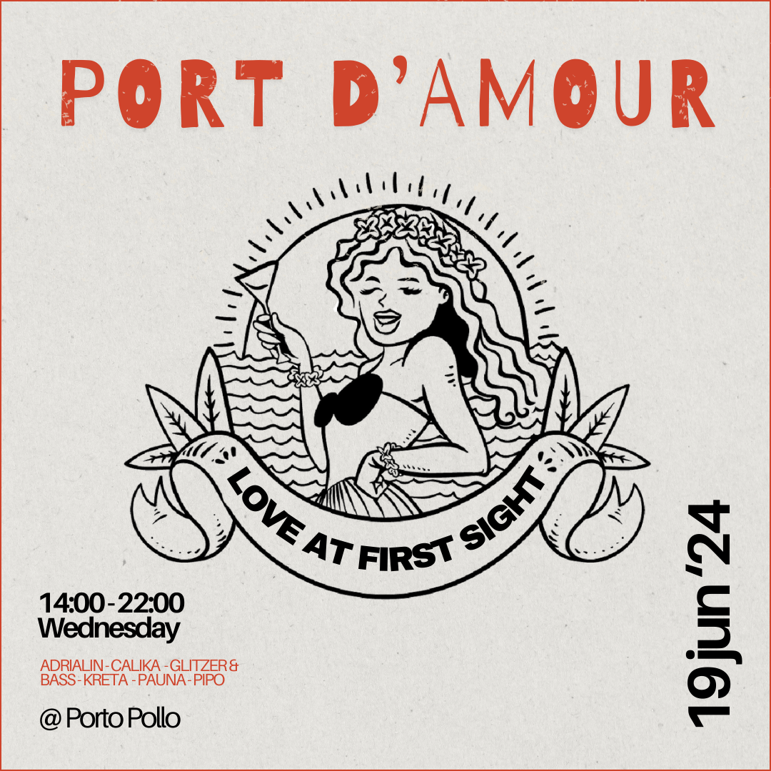 LOVE AT FIRST SIGHT - PORT D'DAMOUR am 19. June 2024 @ Porto Pollo.