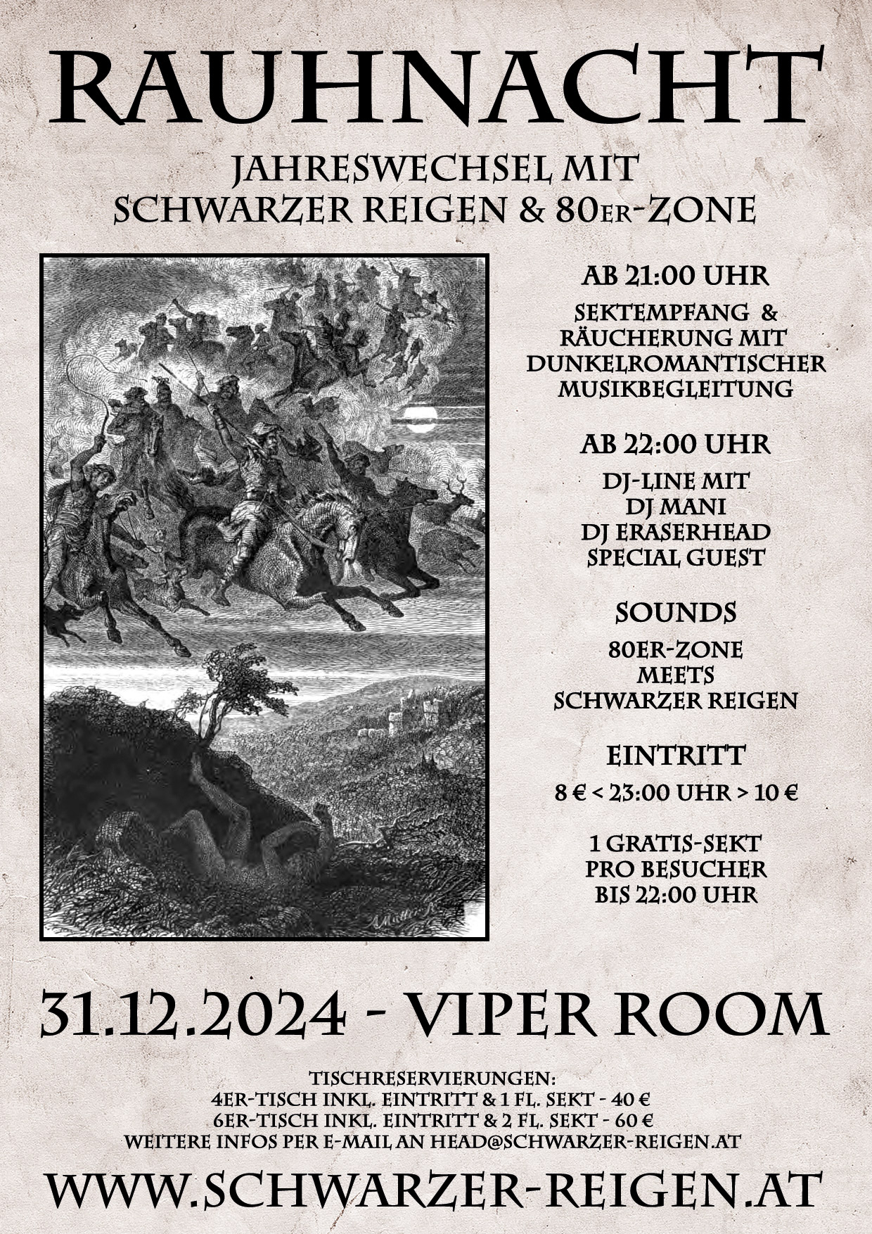 Rauhnacht am 31. December 2024 @ Viper Room.