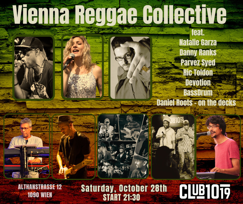 Vienna Reggae Collective am 28. October 2023 @ Club 1019.