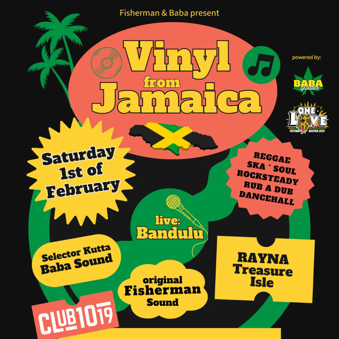 Vinyl from Jamaica am 1. February 2025 @ Club 1019.