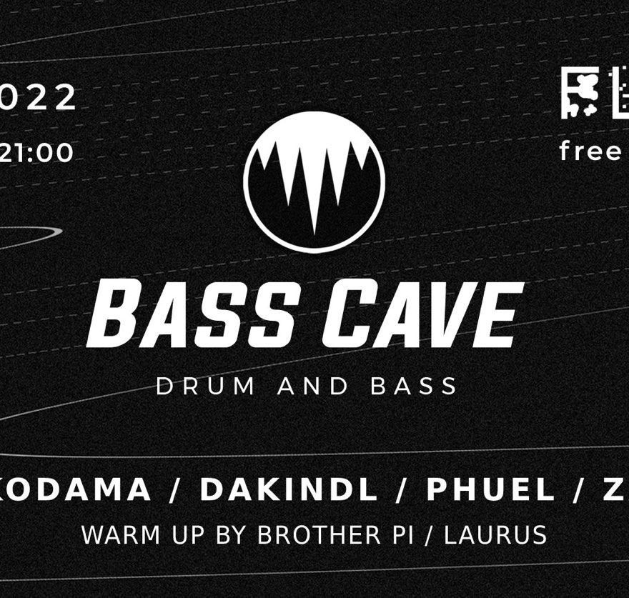 Bass Cave - Drum and Bass /w Kid Kodama & DaKindl