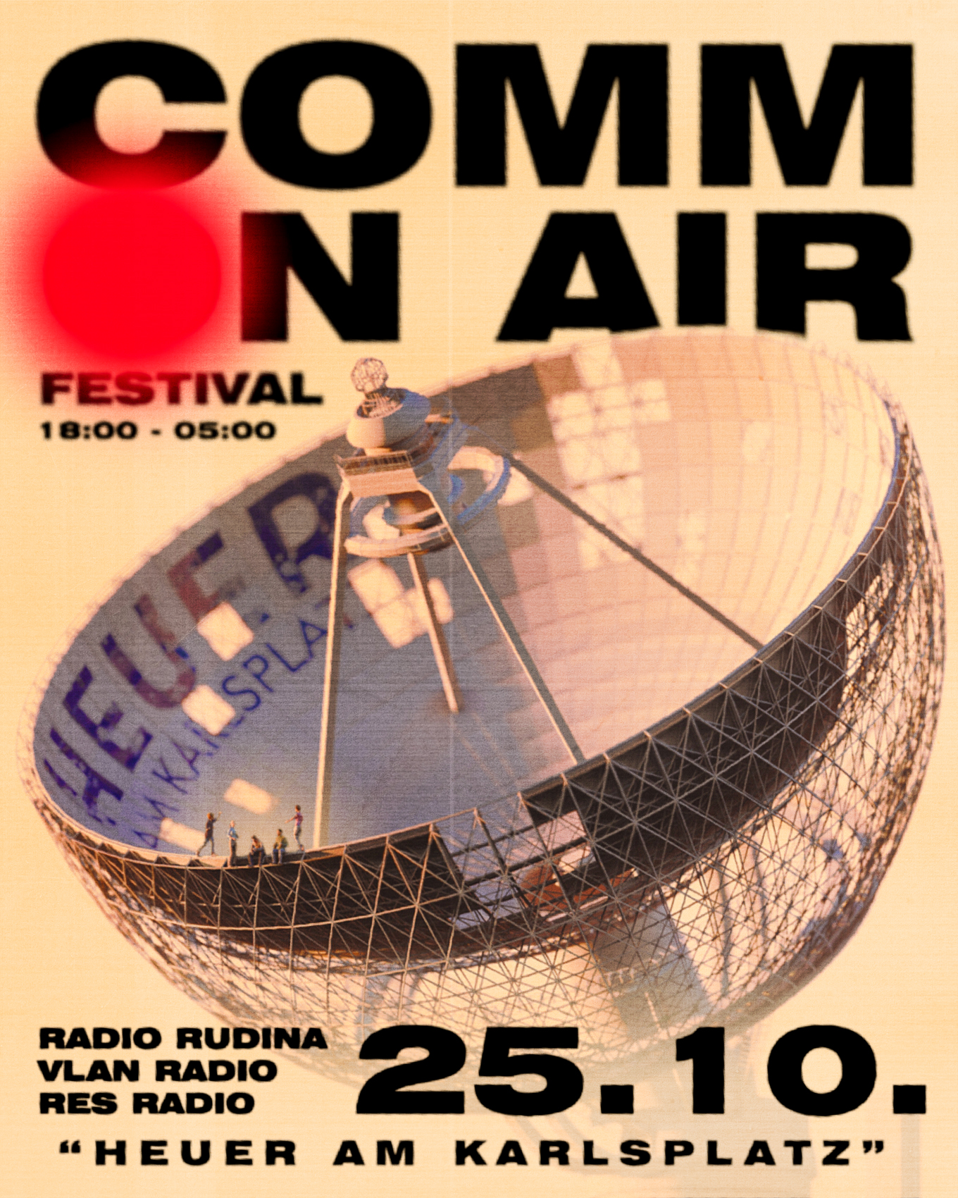 CommON AIR Festival 2023 am 25. October 2023 @ Heuer am Karlsplatz.