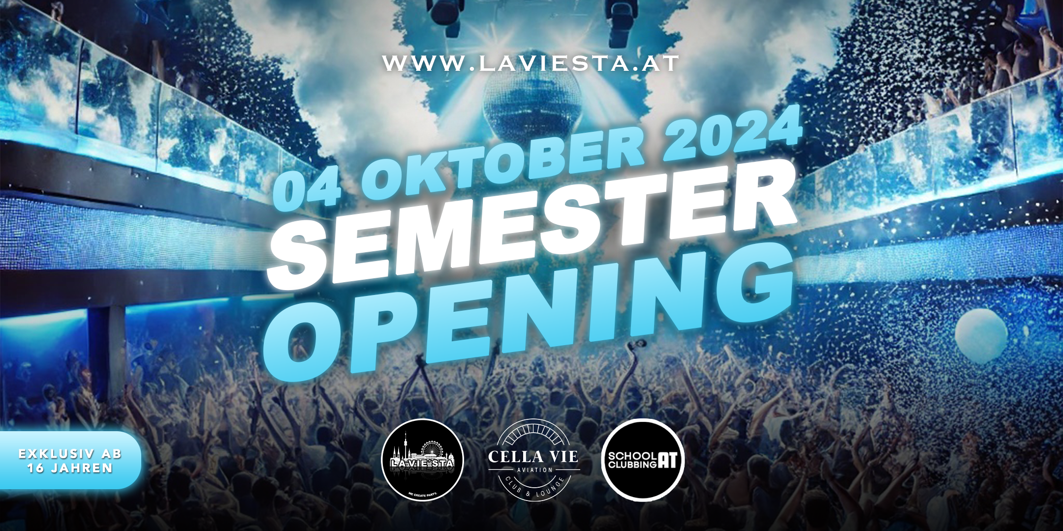 SEMESTER OPENING - CELLA VIE am 4. October 2024 @ CellaVie Club.