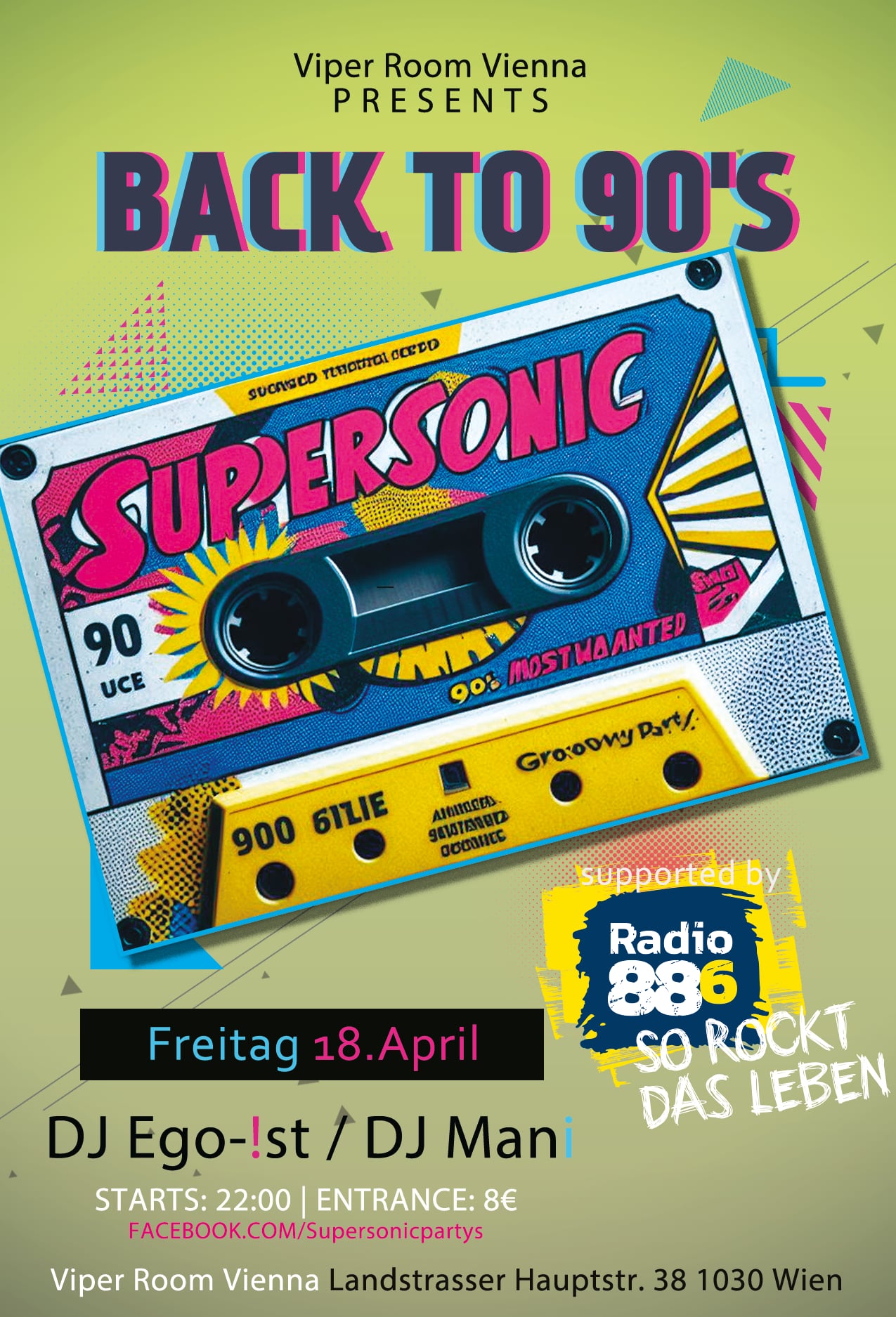 Supersonic - 90s most wanted am 18. April 2025 @ Viper Room.