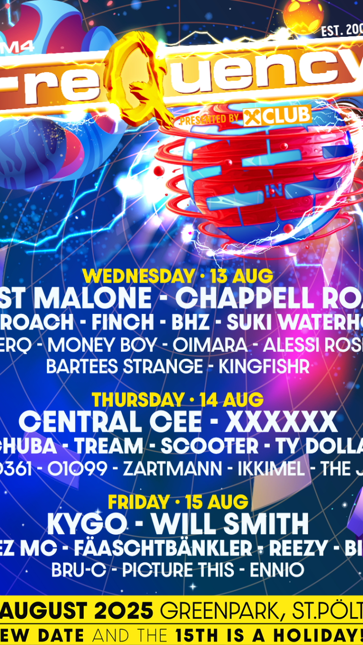 FM4 Frequency 2025 Line-Up Phase #1