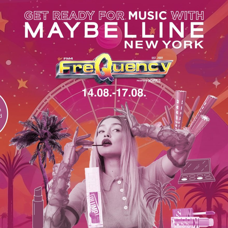 Get ready for music with Maybelline!