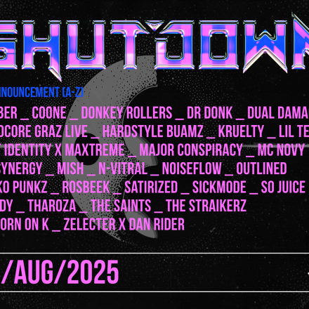 Shutdown Festival 2025 Line-Up Phase #2